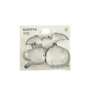 IKEA Kustfyr Halloween Cookie Cutters Bat Pumpkin Ghost NWT 305.936.46
